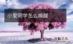 小爱同学怎么唤醒