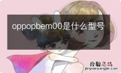 oppopbem00是什么型号