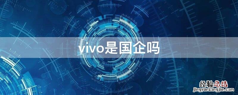 vivo是国企吗华为是私企还是国企 vivo是国企吗