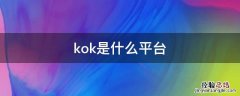 kok是什么平台 kok这个平台怎么样