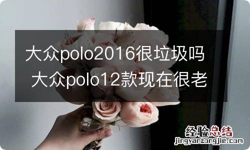 大众polo2016很垃圾吗 大众polo12款现在很老吗