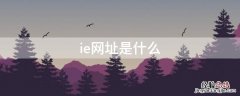 ie网站是什么 ie网址是什么