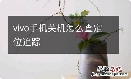 vivo手机关机怎么查定位追踪