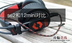 se2和12mini对比