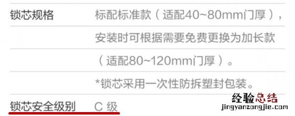 小米米家智能门锁锁芯等级是什么