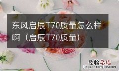 启辰T70质量 东风启辰T70质量怎么样啊