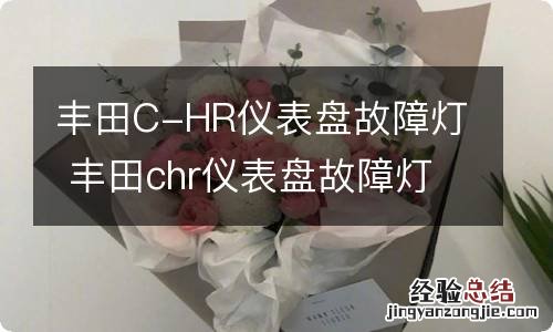 丰田C-HR仪表盘故障灯 丰田chr仪表盘故障灯