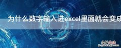 为什么数字输入进excel里面就会变成000 为什么数字输入进excel里面就会变成井号