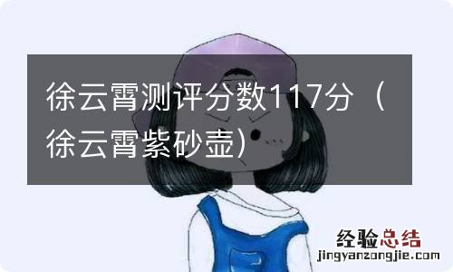 徐云霄紫砂壶 徐云霄测评分数117分