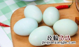 熟咸鸭蛋能放冰箱冻吗 煮熟的咸鸭蛋能冷冻吗