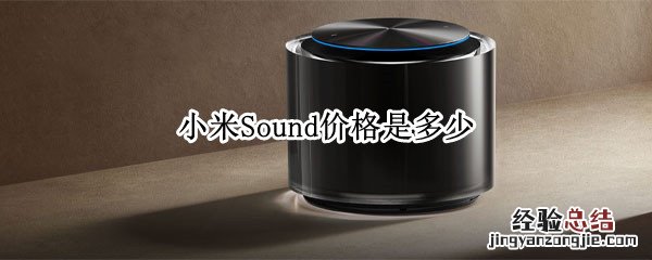 小米Sound价格是多少