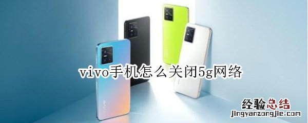 vivo手机怎么关闭5g网络