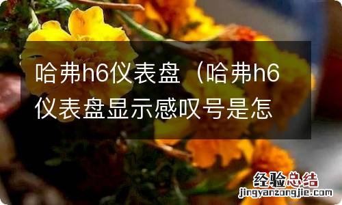 哈弗h6仪表盘显示感叹号是怎么回事? 哈弗h6仪表盘