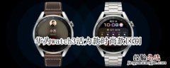 华为watch3活力款时尚款区别