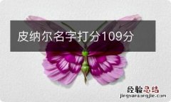 皮纳尔名字打分109分