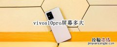 vivos10pro屏幕多大