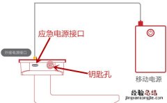 果加a230智能锁没电了怎么开锁