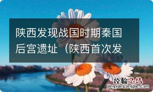 陕西首次发现秦国后宫 陕西发现战国时期秦国后宫遗址