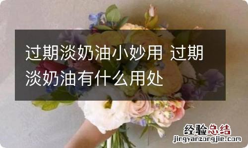 过期淡奶油小妙用 过期淡奶油有什么用处