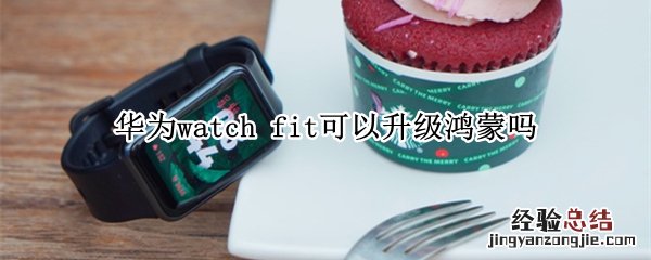 华为watch fit可以升级鸿蒙吗