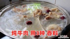 煮牛肉放什么调料