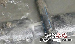 铸铁排水管漏水补漏方法 排水管漏水补漏方法