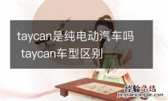 taycan是纯电动汽车吗 taycan车型区别