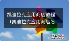 凯迪拉克应用商店怎么下载软件 凯迪拉克应用商店教程