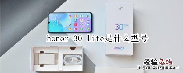 honor 30 lite是什么型号