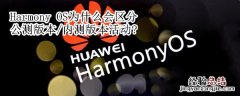 Harmony OS为什么会区分公测版本/内测版本活动?