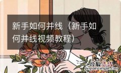 新手如何并线视频教程 新手如何并线