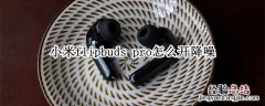 小米flipbuds pro怎么开降噪