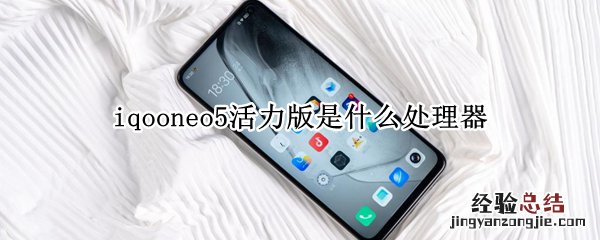 iqooneo5活力版是什么处理器