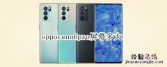 opporeno6pro屏幕多大