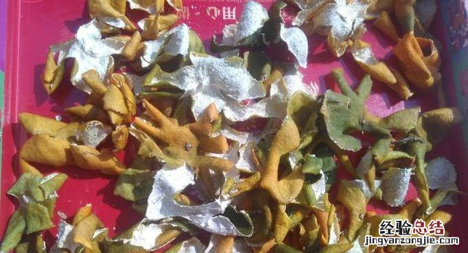 自制的九制陈皮的做法