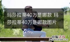 玛莎拉蒂40万是哪款 玛莎拉蒂40万是哪款图片