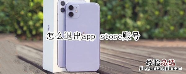 怎么退出app store账号