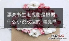 漂亮书生电视剧是根据什么小说改编的 漂亮书生电视剧原著小说叫什么