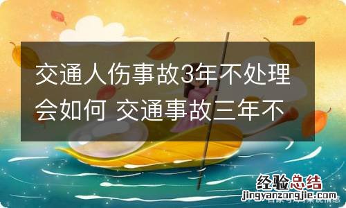 交通人伤事故3年不处理会如何 交通事故三年不处理会怎么样?