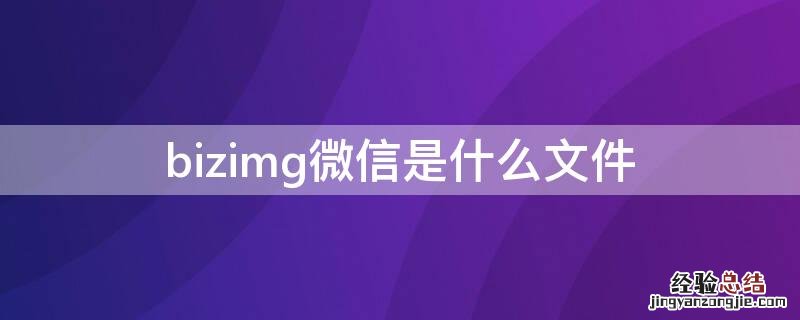 bizimg微信是什么文件