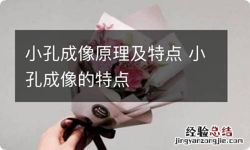 小孔成像原理及特点 小孔成像的特点