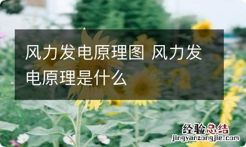 风力发电原理图 风力发电原理是什么