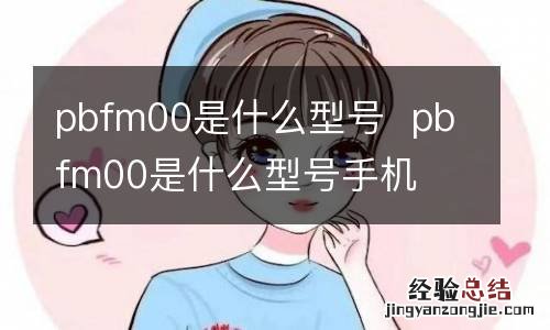 pbfm00是什么型号pbfm00是什么型号手机