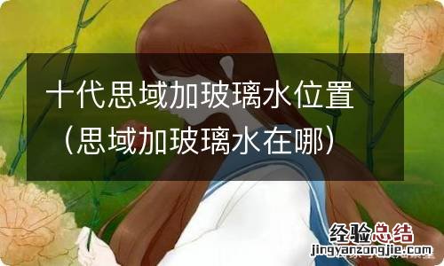 思域加玻璃水在哪 十代思域加玻璃水位置