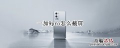 一加9pro怎么截屏