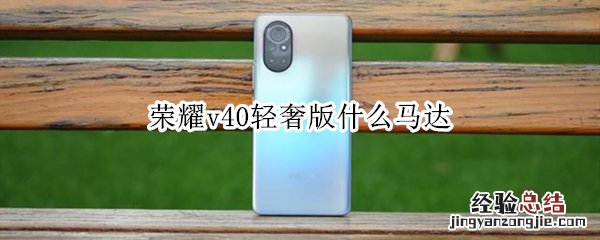 荣耀v40轻奢版什么马达