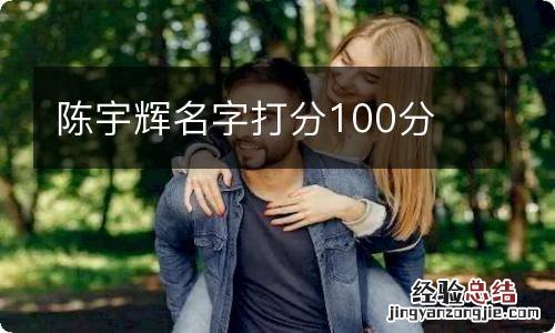 陈宇辉名字打分100分