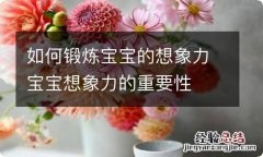 如何锻炼宝宝的想象力宝宝想象力的重要性