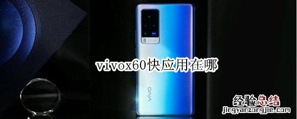 vivox60快应用在哪