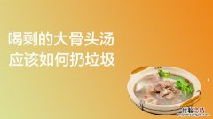 吃剩的骨头属于什么垃圾